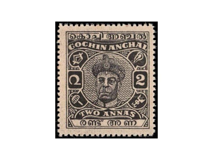 1946-48  2a black perf. 13, Unused without gum as issued
