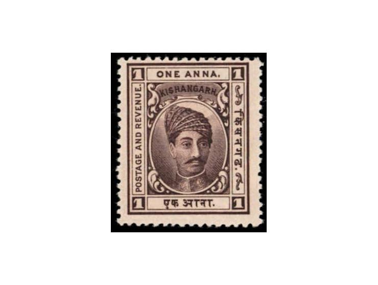 1906  Color trial of the 1a perf. 13½ in sepia
