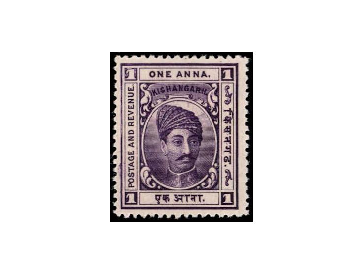 1906  Color trial of the 1a perf. 13½ in violet (color of the 8a)
