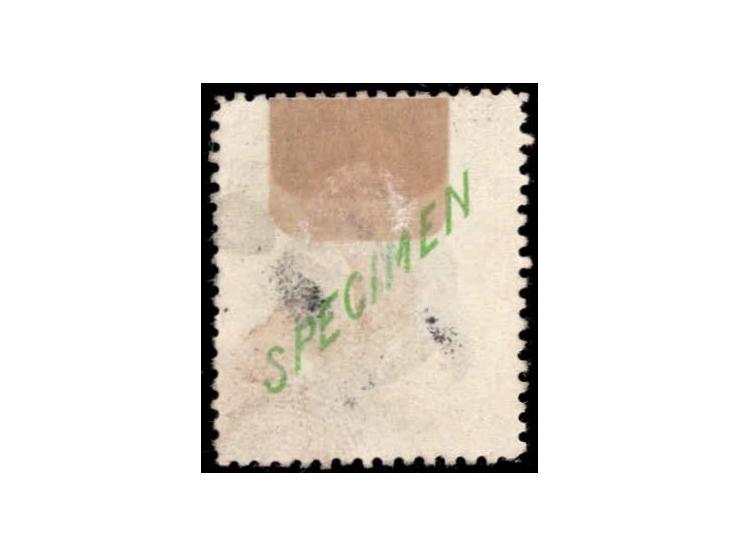 1886 Shortly before the State Postal system was absorbed into the Imperial Post, bi-colored Essays were produced. The Essay's