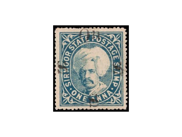 1899  1a grey-blue handstamped On S S S with SG Type 23
