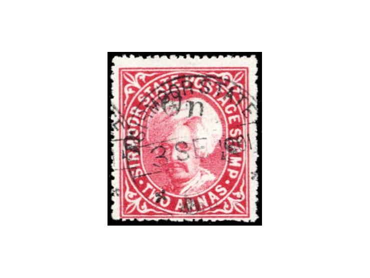 1899  2a rose-red handstamped On S S S with SG Type 23
