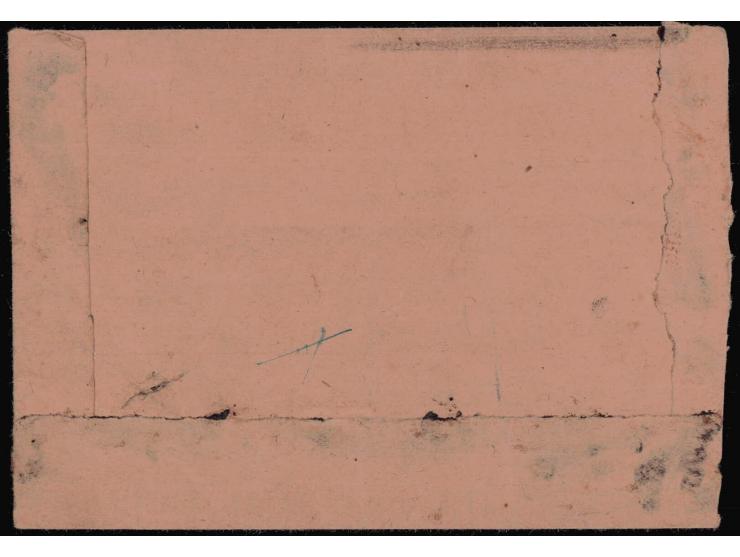 1940  ½a black SG Type 'I' x 2 copies on cover marked 'URGENT" in Devanagri. 2025 ISES certificate.
