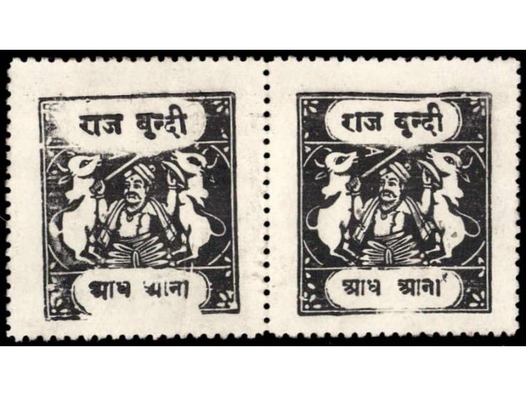 1940  ½a black SG Type 'I' unused horizontal pair. 2025 ISES certificate.
To buy this item please send us an email or use the