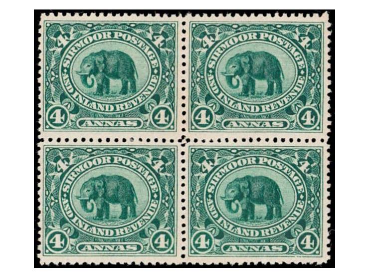 1894-99  4a deep green, block of four.
To buy this item please send us an email or use the contact form
