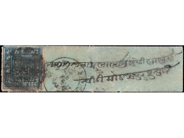 1904  ½a pale blue used on folded letter tied by intaglio seal cancel with indistinct delivery cds.
To buy this item please s