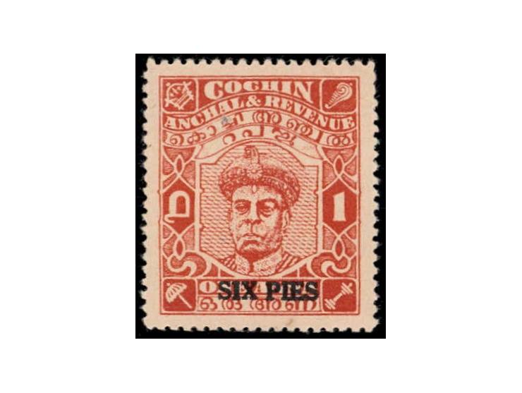 1949  6p on 1a Unused without gum as issued
