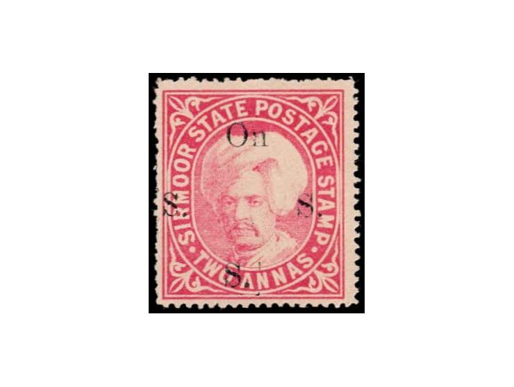 1891  2a pink overprinted On S S S
