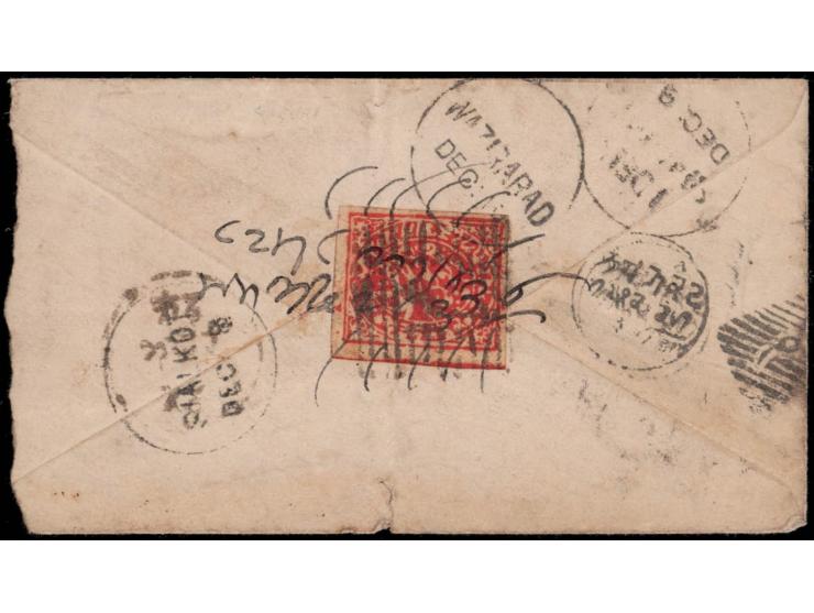 Group of 7 covers comprising of 2 Charkhari covers, 1 Jammu &amp; Kashmir, 1 Soruth, 1 Indore, I Cochin &amp; 1 Jaipur
