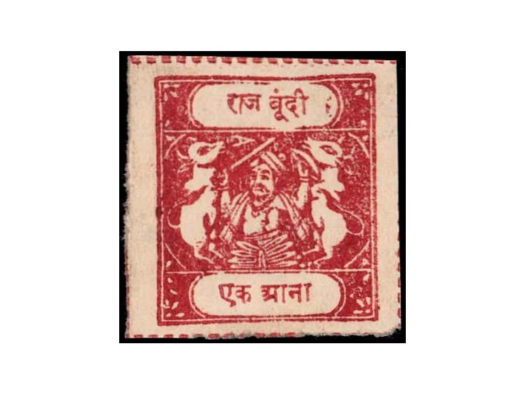 1930  1a carmine on thick wove paper with inscriptions SG Type E. Unused without gum as issued
