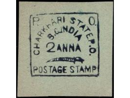 1897  2a indigo Proof on thick blue-grey wove paper.  Unused without gum as issued
