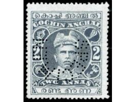 1913  2a grey perforated SPECIMEN.  2025 ISES certificate
