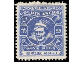 1943  9p ultramarine, perf. 11
