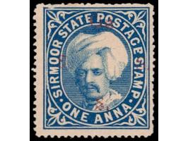 1891  1a bright blue overprinted On S S S with SG Type 12 in red
