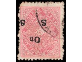 1916  4ca pink overprinted On S S with error, overprint inverted
