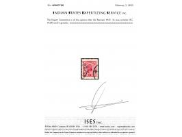 1945  2a rose-carmine. A fine used example. 2025 ISES certificate
