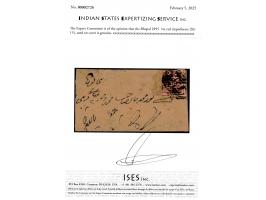 1895  ¼a red imperforate used on local cover. Ex. Dan Walker collection. 2025 ISES certificate.
To buy this item please send 