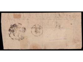 A spectacular five color franking philatelic cover with multiple native cds on reverse. Ex. Dan walker collection. 2025 ISES 