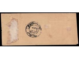 1891  ½a red perforated block of four on local cover. Ex. Dan walker collection. 2025 ISES certificate.
To buy this item plea