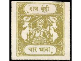 1934  4a olive-yellow SG Type 'E'. Unused without gum as issued.  2025 ISES certificate.  
To buy this item please send us an