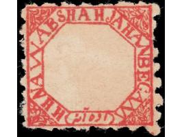 1891  ½a red perforated, unused without gum as issued. Ex. Dan Walker collection.
