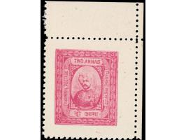 1945  2a rose-carmine wide setting with corner margins.
