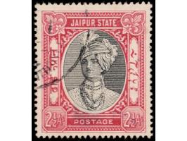 1932  2¼a black &amp; carmine with error, blanket offset of the frame with the appearance of being printed.
