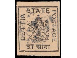 1899-1906  2a black on lemon-yellow with control seal in black. Unused without gum as issued
