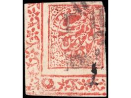 1878-79  2a red on thick wove paper, bottom left corner marginal copy.
