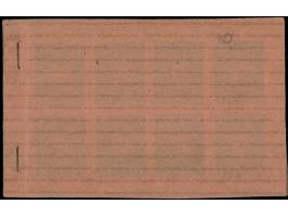 1947  1a dull yellow-green perf. 10 complete booklet containing 5 booklet panes of 8 in fine condition. This is the only reco