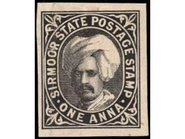 1900  1a Imperforate Plate Proof in black ink. 2025 ISES certificate
