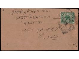 1901 local cover to Nahan franked with 1894-99  6p green tied by squared circle cancel with Nahan delivery cds on reverse. Th