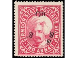 1894  2a carmine handstamped On S S S with SG Type 19
