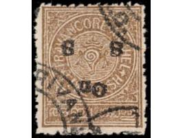 1925-30  5ca olive-bistre overprinted On S S with error, overprint inverted
