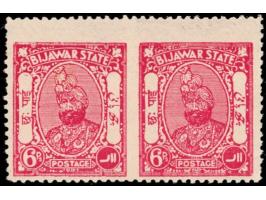 1935-36  6p carmine with error, imperf between horizontal pair
